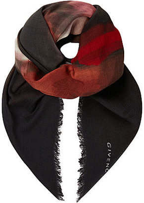 Givenchy Wool doberman scarf