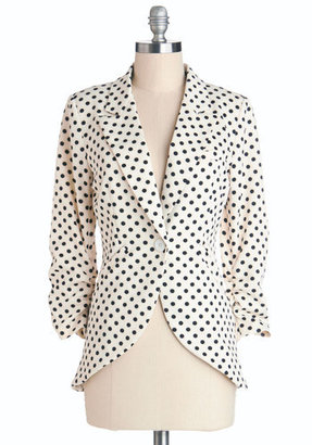 Esley Fine and Sandy Blazer in Dots