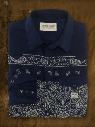 Denim & Supply Ralph Lauren Bandanna-Print Shirt