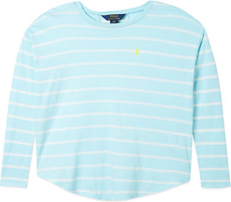Ralph Lauren Striped Long-Sleeved T-Shirt S-XL - for Girls