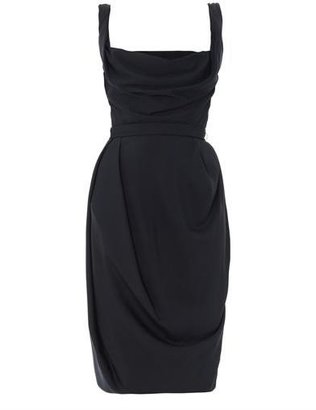 Vivienne Westwood Draped-front sleeveless dress