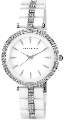 Anne Klein Ladies Ceramic Watch AK-N1445WTSV