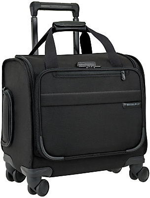 Briggs & Riley Baseline 4-Wheel 39.4cm Cabin Suitcase, Black