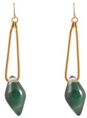 Marni leather and resin Earrings