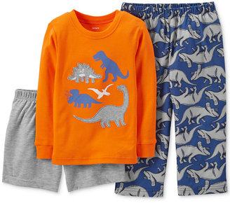 Carter's Toddler Boys' 3-Piece Dinosaur Pajamas