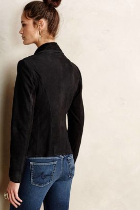 Anthropologie Second Female Suede Waterfall Jacket