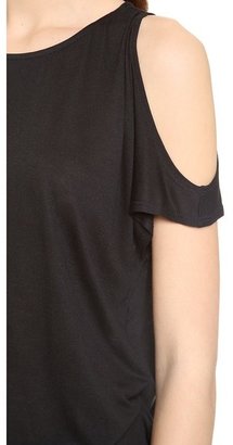 Alice + Olivia AIR by Open Shoulder Tee