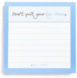 Ben's Garden 'Don't Quit Your Daydream' Sticky Pad