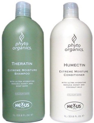 Nexxus Phyto Organics Set Theratin Shampoo & Humectin Conditioner 1L Each