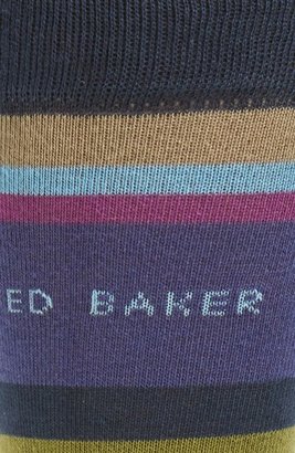 Ted Baker 'Block Stripe' Socks (3 for $38)