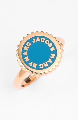 Marc by Marc Jacobs Notched Disc Ring