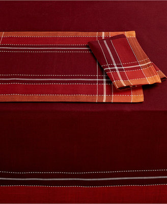 Homewear Harvest Table Linens, Taylor Plaid 60" x 84" Tablecloth