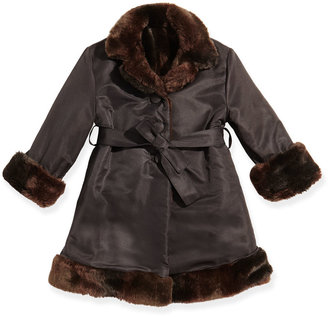 Helena Reversible Faux-Fur Coat