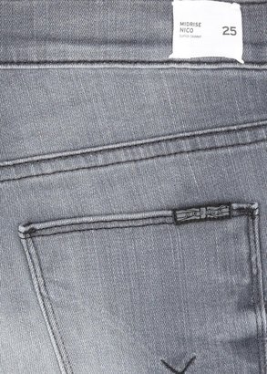 Hudson Nico grey faded skinny jeans