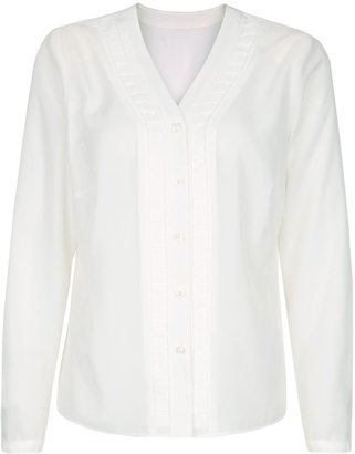 House of Fraser Eastex Pintucked blouse