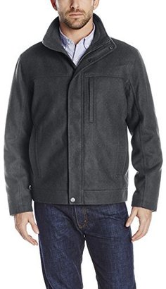 London Fog Men's Tall Herald Fly Front Hipster Jacket