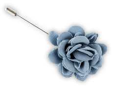 Lanvin Rose Tie Pin In Cotton And Silk
