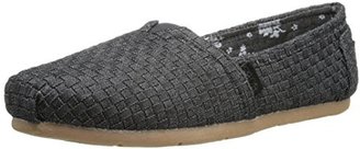 Skechers BOBS from Women's Luxe Woven Slip-On Loafer