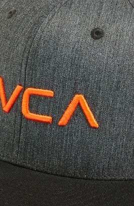 RVCA 'III' Twill Snapback Baseball Cap