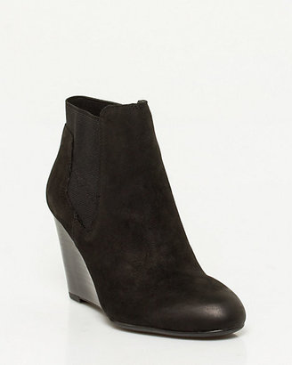 Le Château Leather Wedge Bootie