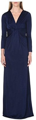 Diane von Furstenberg Fitted long-sleeve gown
