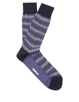 Missoni Zigzag knit socks