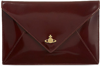 Vivienne Westwood Leather iPad clutch