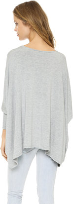 Alice + Olivia AIR by Boat Neck Rectangle Tee