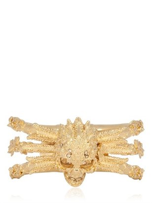 Alexander McQueen Skull Bracelet With Swarovski Crystals
