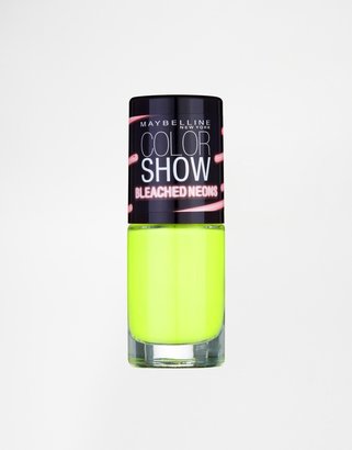 Maybelline Color Show Bleached Neons Nail Lacquer