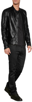 Belstaff Kirham Leather Blouson Jacket