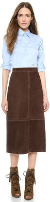 DSQUARED2 Suede Skirt