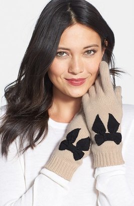 Kate Spade Stitched Bow Gloves