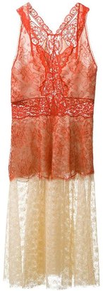 Stella McCartney colour block lace dress