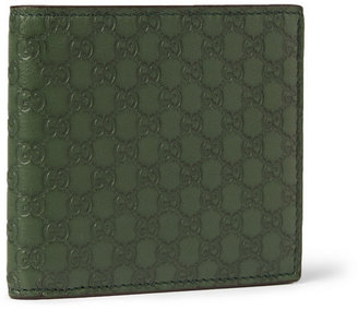 Gucci Embossed Leather Billfold Wallet