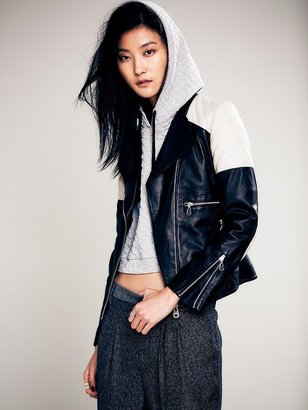 Doma Quilted Colorblock Jacket