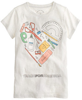Girls' crewcuts for Teach for America T-shirt