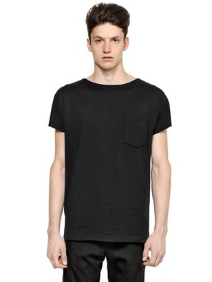 Lanvin Cotton T-Shirt With Pocket