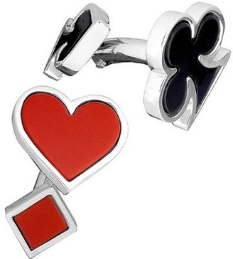 Jan Leslie Double Sided Card Cuff Links