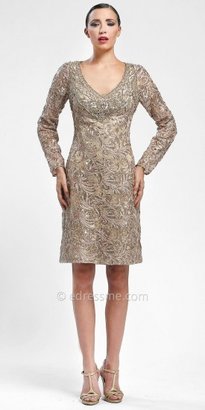 Sue Wong Long sleeve lace cocktail dresses