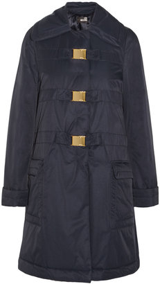 Love Moschino Padded cotton-blend shell coat