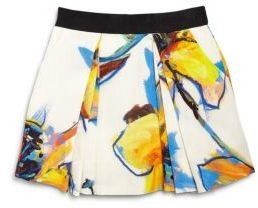 Milly Minis Girl's Katie Floral Skirt