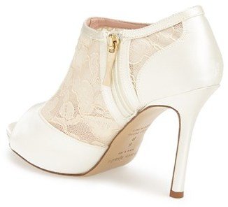 Kate Spade 'florentina' suede & lace ankle bootie (Women)
