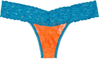 Hanky Panky Colorplay low-rise stretch-lace thong