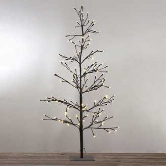 Cornermill Light Up Tree, RR Flora Brown 120cm