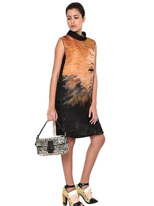 Fendi Baguette Shiny Sequins Shoulder Bag