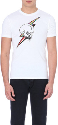 Paul Smith Skull Lightening Cotton-Jersey T-Shirt - for Men