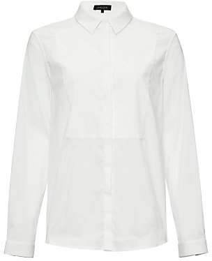 Jaeger Bib Detail Shirt, White