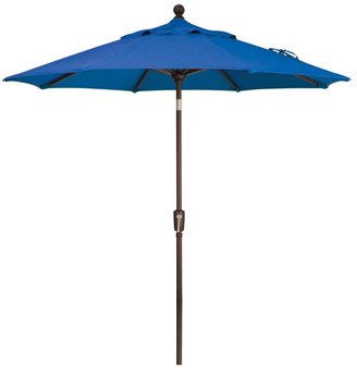 Treasure Garden Outdoor Bronze 7.5' Push Button Tilt Umbrella
