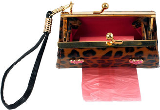 Betsey Johnson Leopard Poopy Bag